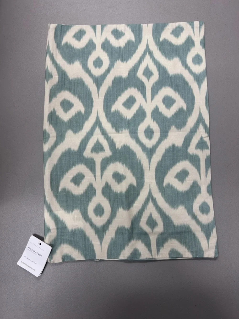 Pottery Barn Aisha Embroidered Lumbar Pillow Cover 14